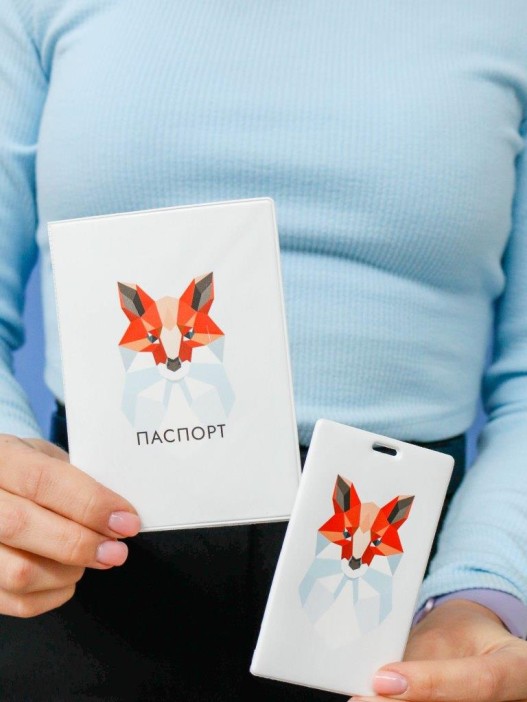 Держатель для карт «Graphic fox» (6,5 х 10,4 см) 