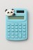 Калькулятор "Flower panda", green 