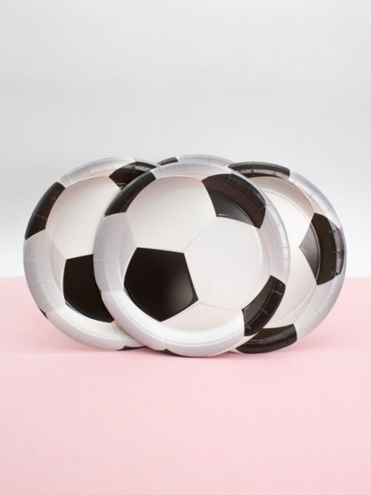 Набор бумажных тарелок 6 шт. &quot;Football party&quot; (230 мм) 