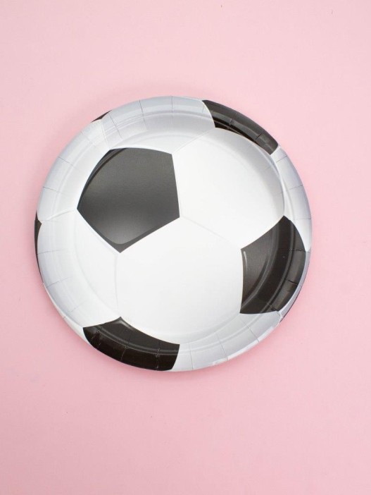 Набор бумажных тарелок 6 шт. &quot;Football party&quot; (230 мм) 