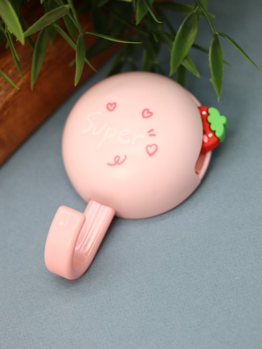 Крючок на липучке «Super!», pink 