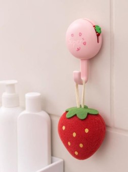 Крючок на липучке «Super!», pink