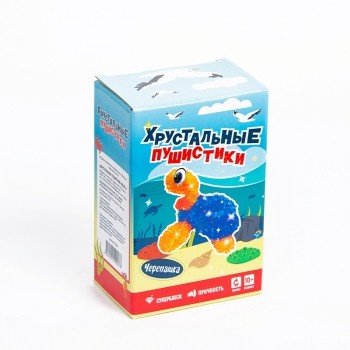 Набор для опытов Хрустальные пушистики &quot;ЧЕРЕПАШКА&quot; 
