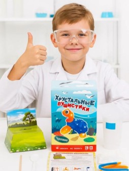 Набор для опытов Хрустальные пушистики "ЧЕРЕПАШКА"