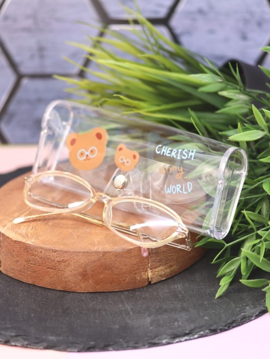 Чехол для очков GIRLY &quot;Cherish is my world&quot; 