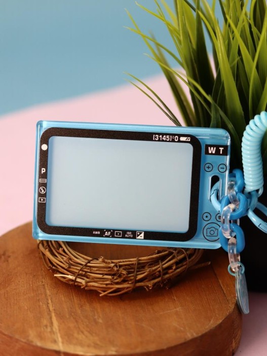 Футляр для карт с брелком &quot;Camera&quot;, blue 