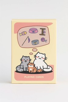 Игральные карты 54 шт. "CAT" 6*9*1,8 см