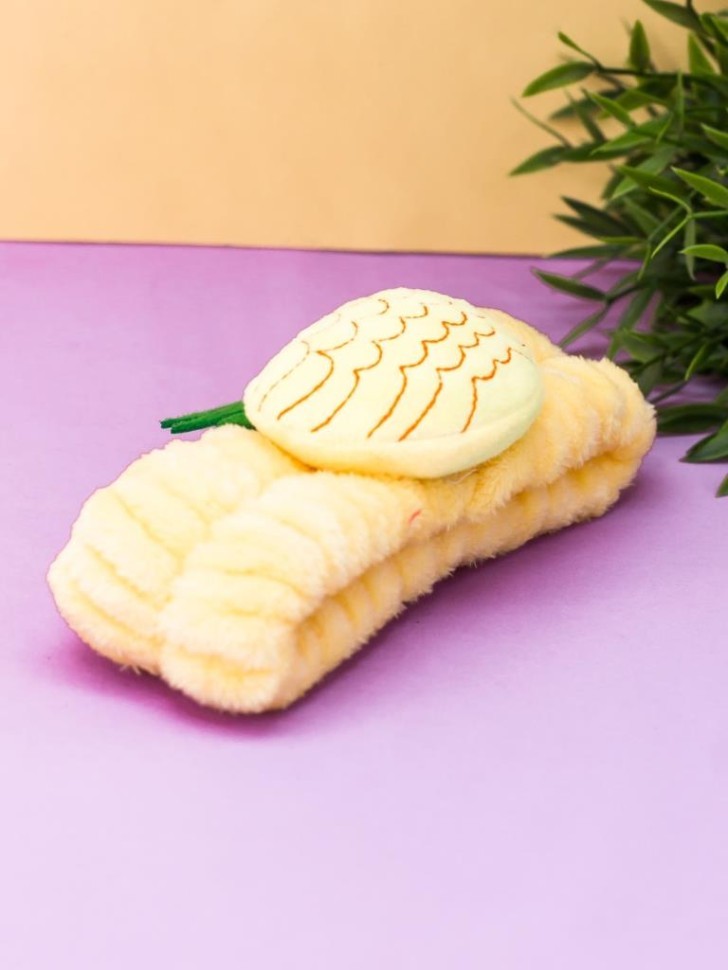 Повязка на голову "Pineapple", yellow