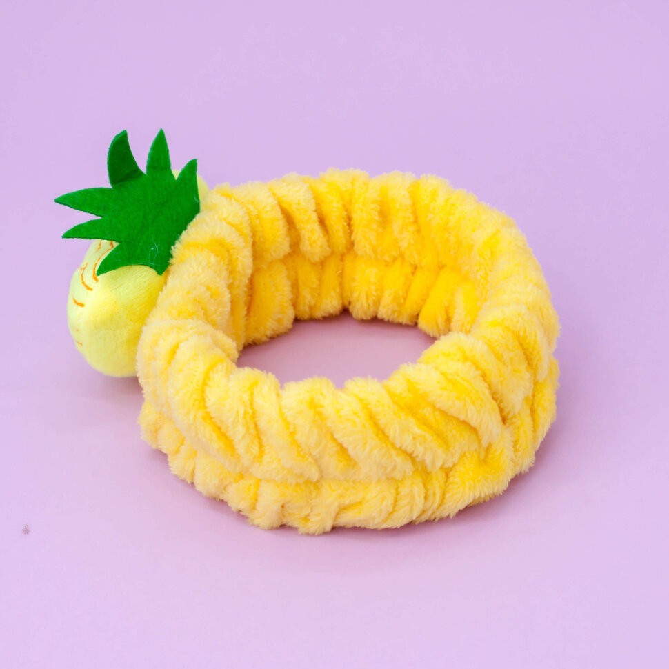 Повязка на голову "Pineapple", yellow