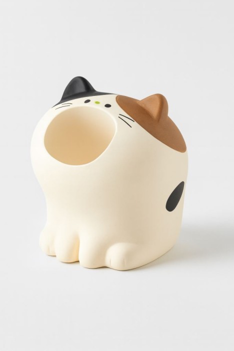 Подставка под зубную щетку iLikeGift «Bath buddies», cat, 4.*5.5 