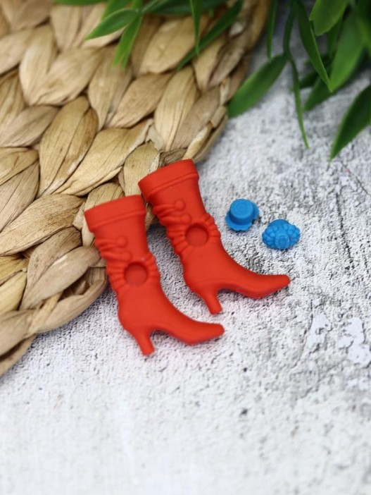 Ластики &quot;Red boots&quot;, шоу-бокс 12 шт. 