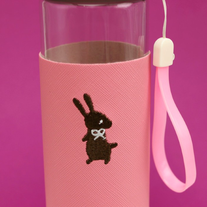 БУТЫЛКА "С вышивкой"_pink 