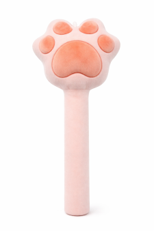 Мягкая игрушка-массажный молоток "Paw", pink (34*17см)