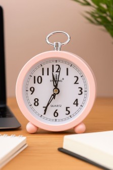 Часы-будильник "Every day", pink