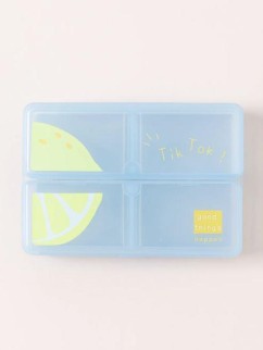 Таблетница "Half fruit lemon" blue