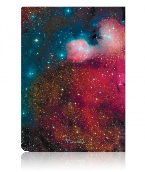 ОБЛОЖКА ДЛЯ ПАСПОРТА KOSMOS BLACK, плотность 600 мкм 