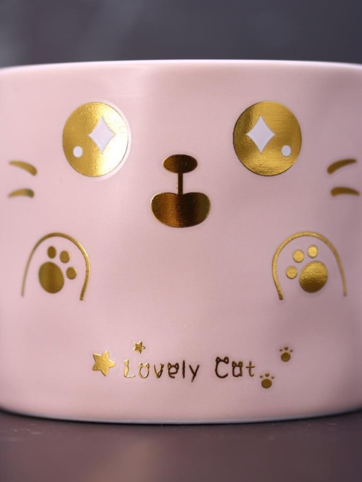 Кружка «Ears and paws», pink (450 ml) 