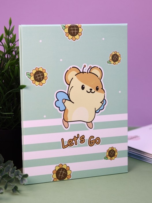 Зеркало &quot;Let&#039;s go hamster&quot;, green 