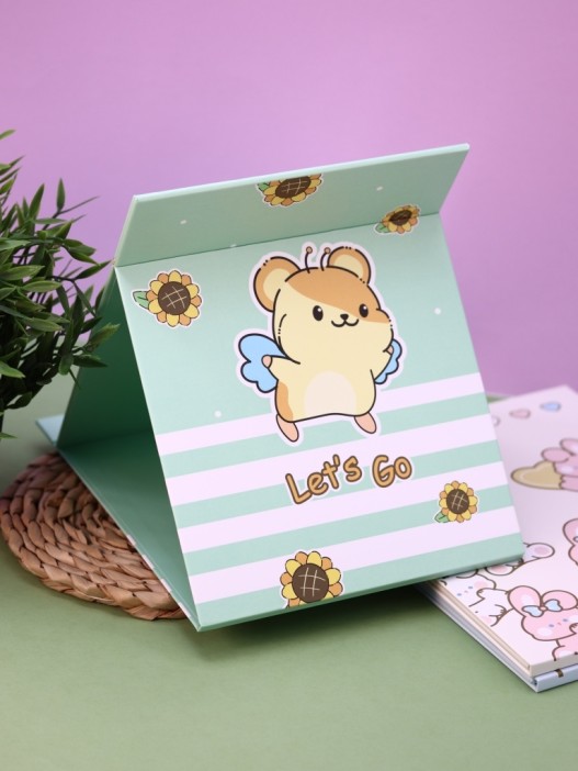 Зеркало &quot;Let&#039;s go hamster&quot;, green 