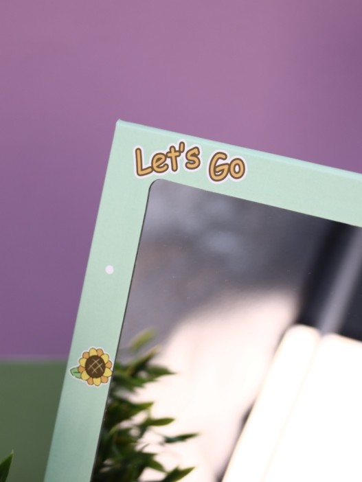 Зеркало &quot;Let&#039;s go hamster&quot;, green 