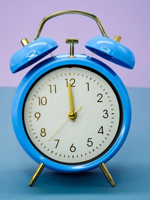 Часы-будильник «Aesthetic», blue 