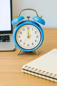 Часы-будильник «Aesthetic», blue