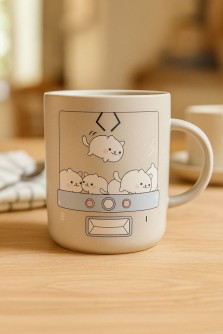 Кружка «Device with toys», gray (350 ml)