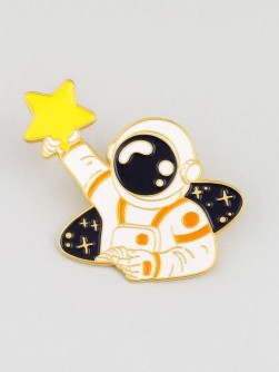 Значок металлический iLikeGift "The guiding star"