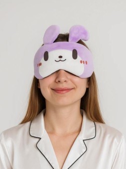 Маска для сна "Bunny sly", purple
