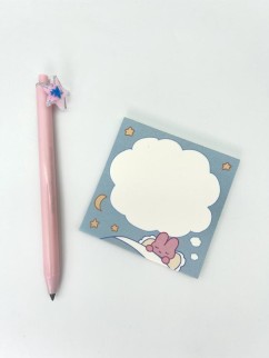 Блок для заметок &quot;Sleeping Bunny&quot;, 50 л. 8*8 см
