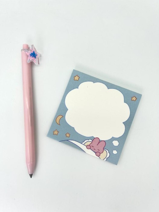 Блок для заметок &quot;Sleeping Bunny&quot;, 50 л. 8*8 см 