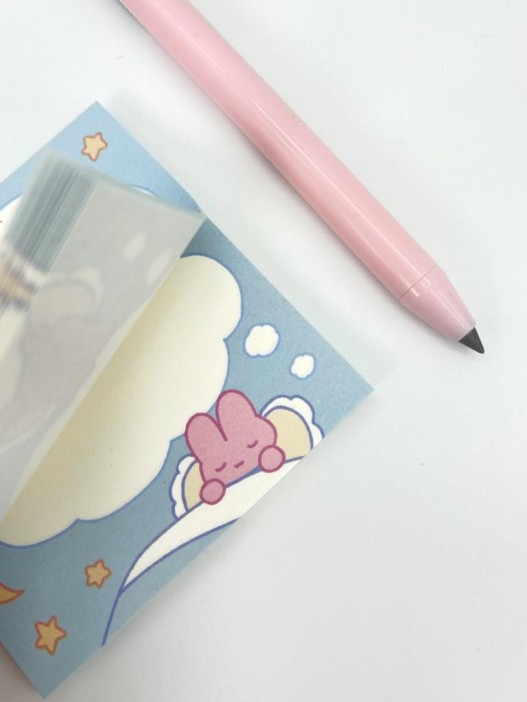 Блок для заметок &quot;Sleeping Bunny&quot;, 50 л. 8*8 см 