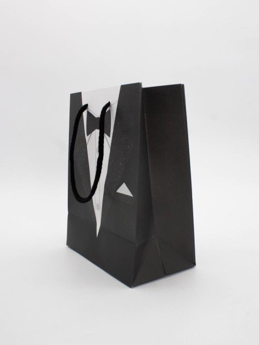 Пакет подарочный «Business suit», men&#039;s butterflies (18*23*10) 