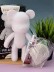 Алмазная мозаика на фигурке Draw Me! «White bear», (14*9.5*23 см) 