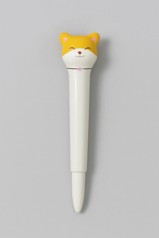 Ручка-сквиш "Cat star collar", white