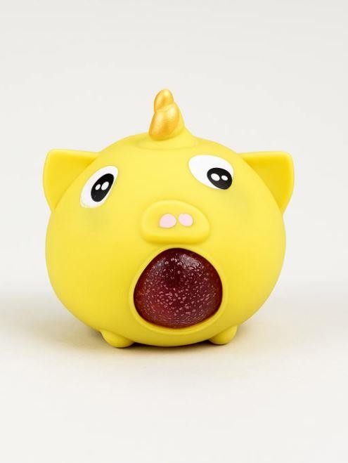 Мялка - антистресс «Unicorn squeeze toy», yellow 