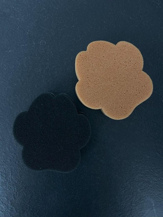 Набор губок для посуды 4 шт. "Paws" 