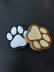 Набор губок для посуды 4 шт. "Paws"
