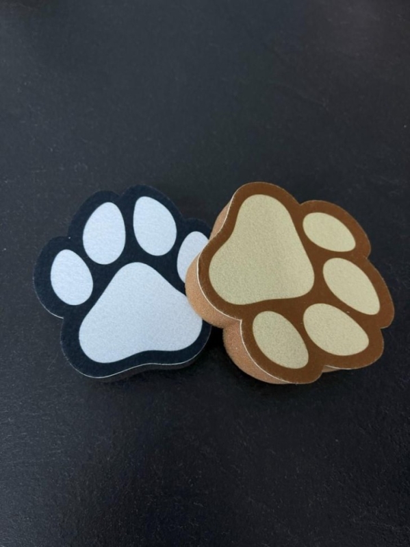 Набор губок для посуды 4 шт. "Paws"