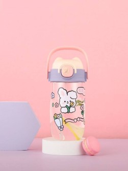 Бутылка «Funny bunny», pink (650 ml)
