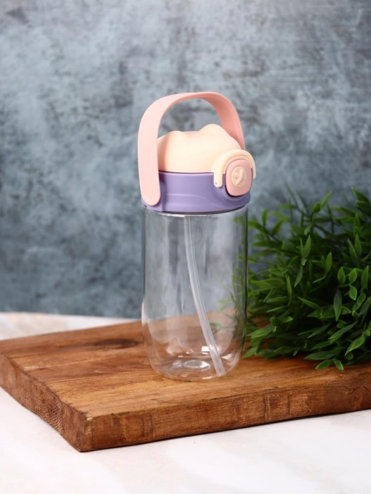 Бутылка «Funny bunny», pink (650 ml) 