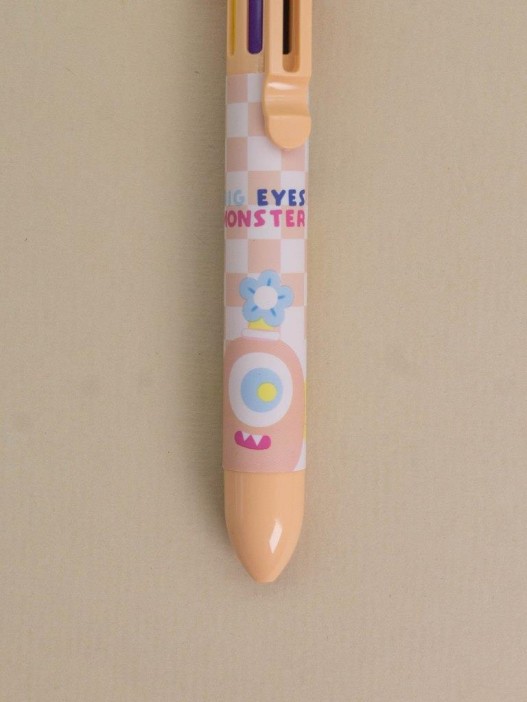 Разноцветная ручка 8 в 1 &quot;Monster&quot;, orange 