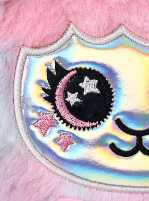 Блокнот плюшевый «Funny hare», holography, 21,5х14,5 см, плотность 80 гр. 