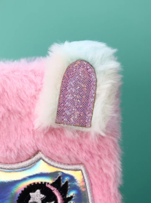 Блокнот плюшевый «Funny hare», holography, 21,5х14,5 см, плотность 80 гр. 