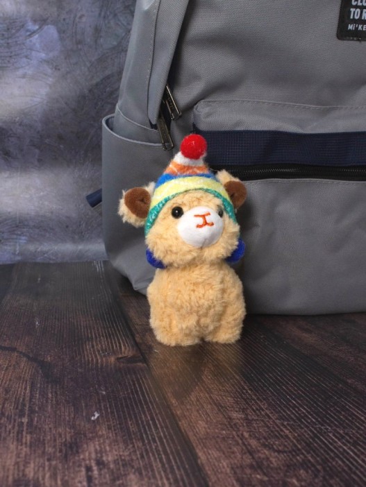 Брелок «Lama hat», beige 