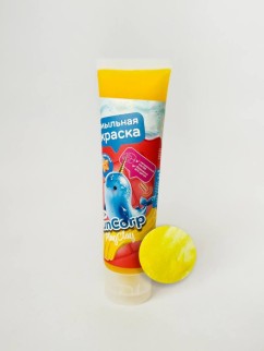 Мыльная краска &quot;FunCorp Playclay&quot;, желтая (90мл)
