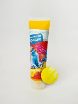 Мыльная краска "FunCorp Playclay", желтая (90мл)