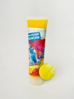 Мыльная краска "FunCorp Playclay", желтая (90мл)