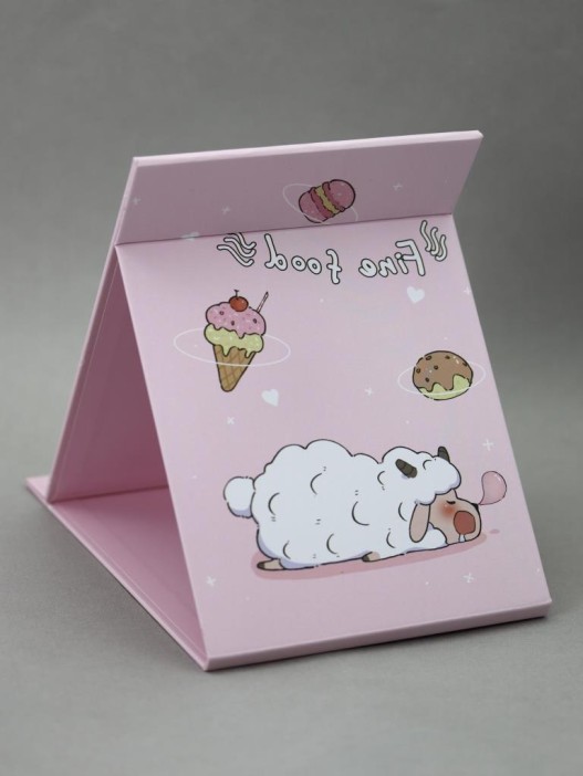 Зеркало &quot;Sheep life&quot;, pink 