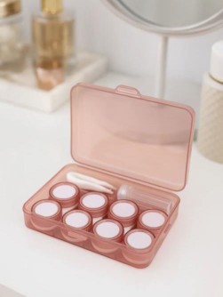 Контейнер для линз «Kit classic», pink